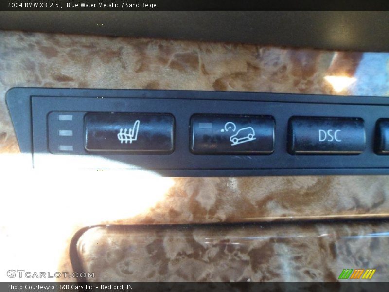 Blue Water Metallic / Sand Beige 2004 BMW X3 2.5i