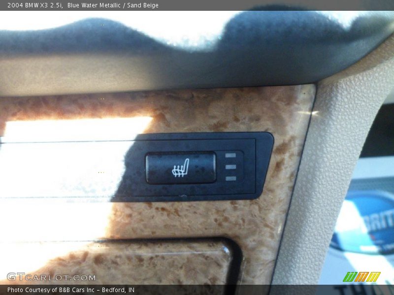 Blue Water Metallic / Sand Beige 2004 BMW X3 2.5i
