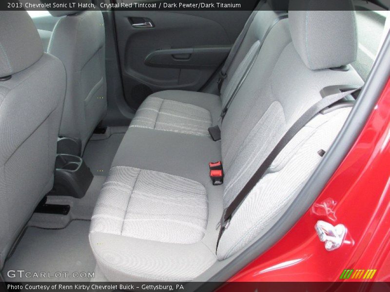 Crystal Red Tintcoat / Dark Pewter/Dark Titanium 2013 Chevrolet Sonic LT Hatch