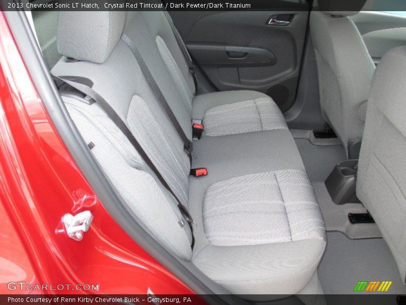 Crystal Red Tintcoat / Dark Pewter/Dark Titanium 2013 Chevrolet Sonic LT Hatch