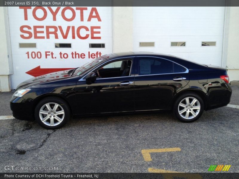 Black Onyx / Black 2007 Lexus ES 350