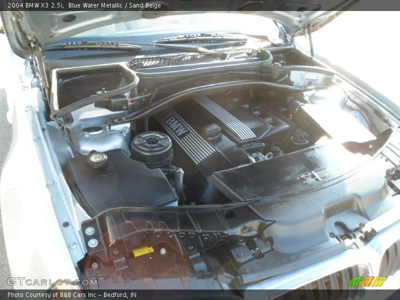 Blue Water Metallic / Sand Beige 2004 BMW X3 2.5i