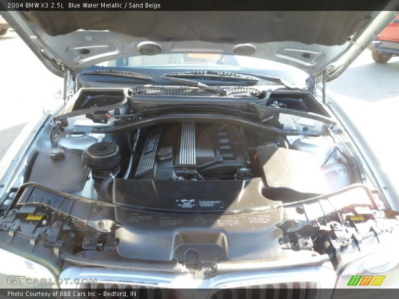 Blue Water Metallic / Sand Beige 2004 BMW X3 2.5i