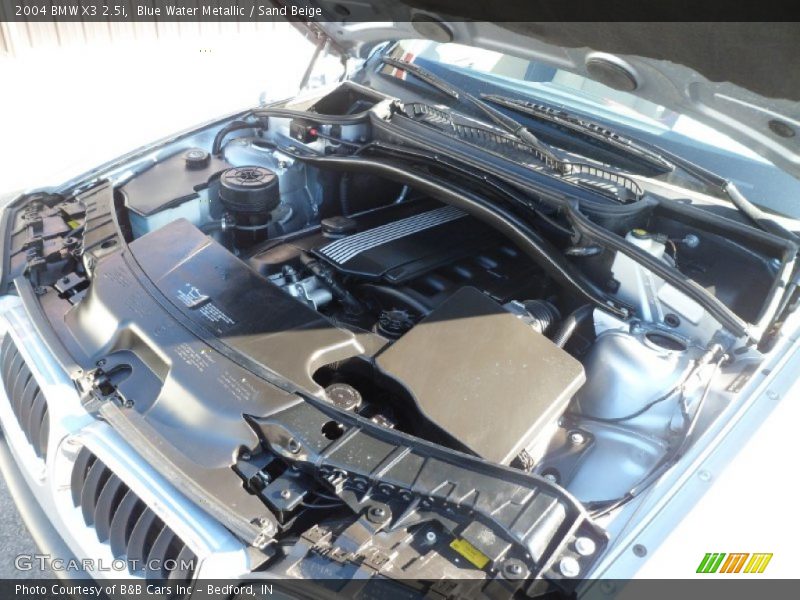 Blue Water Metallic / Sand Beige 2004 BMW X3 2.5i