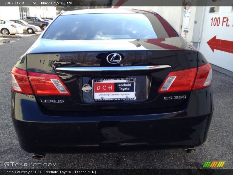 Black Onyx / Black 2007 Lexus ES 350