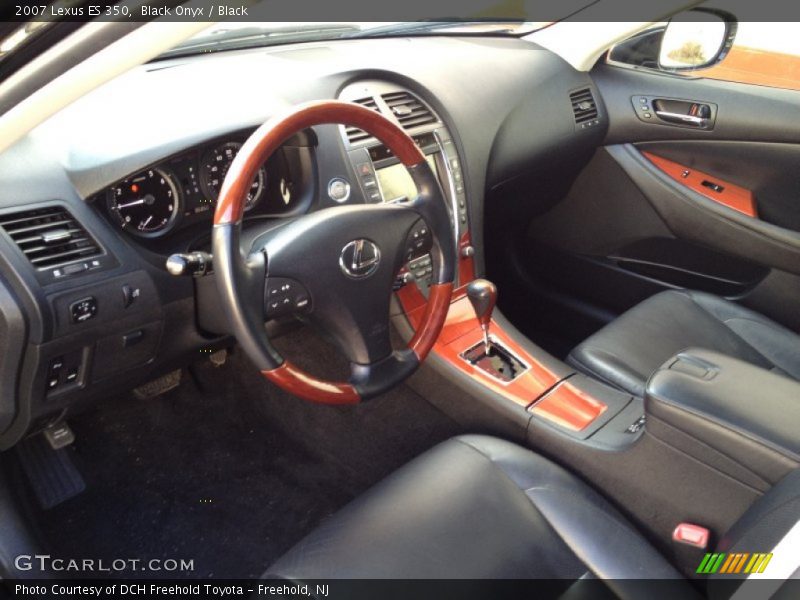 Black Interior - 2007 ES 350 