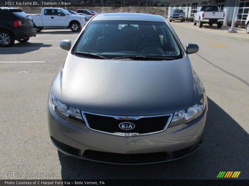 Titanium / Black 2012 Kia Forte EX