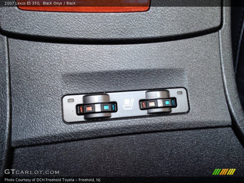 Black Onyx / Black 2007 Lexus ES 350