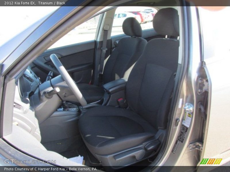 Titanium / Black 2012 Kia Forte EX