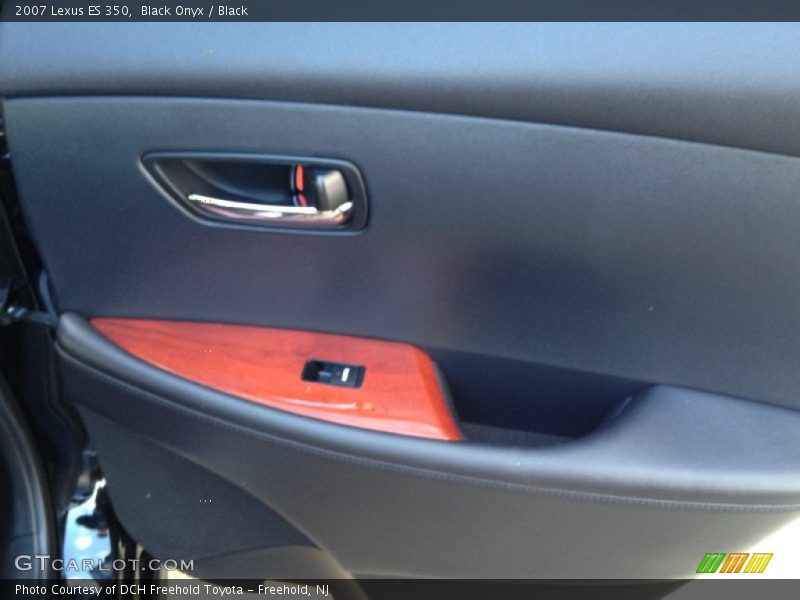 Black Onyx / Black 2007 Lexus ES 350