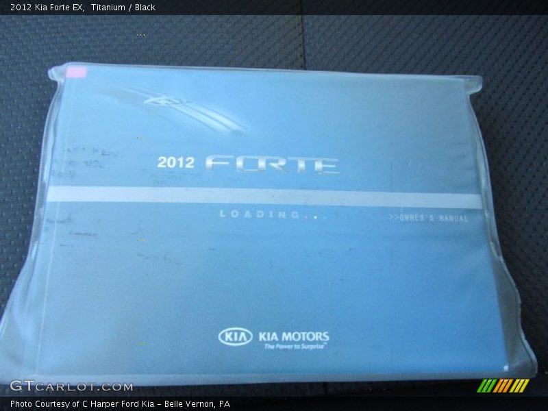 Titanium / Black 2012 Kia Forte EX