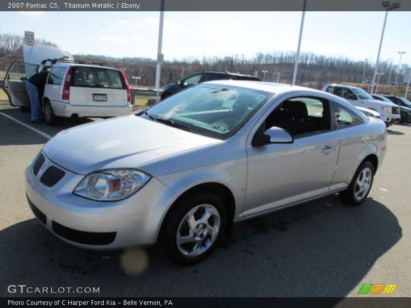 Titanium Metallic / Ebony 2007 Pontiac G5