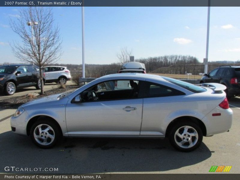 Titanium Metallic / Ebony 2007 Pontiac G5