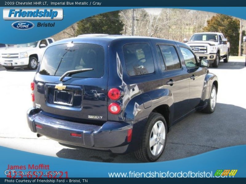 Imperial Blue Metallic / Gray 2009 Chevrolet HHR LT
