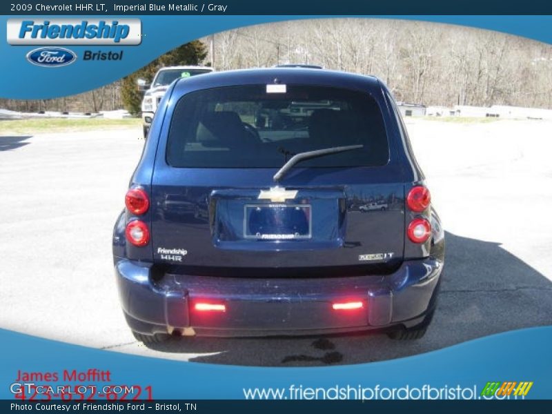 Imperial Blue Metallic / Gray 2009 Chevrolet HHR LT