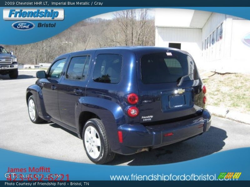 Imperial Blue Metallic / Gray 2009 Chevrolet HHR LT