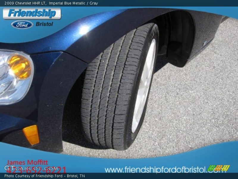 Imperial Blue Metallic / Gray 2009 Chevrolet HHR LT