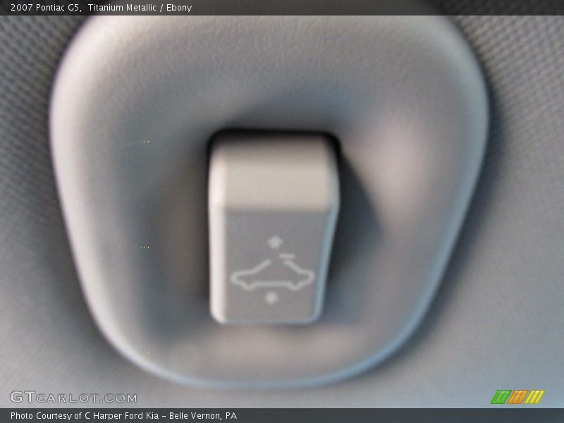 Titanium Metallic / Ebony 2007 Pontiac G5