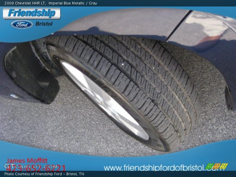 Imperial Blue Metallic / Gray 2009 Chevrolet HHR LT