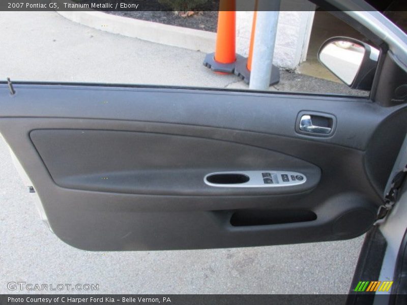 Titanium Metallic / Ebony 2007 Pontiac G5