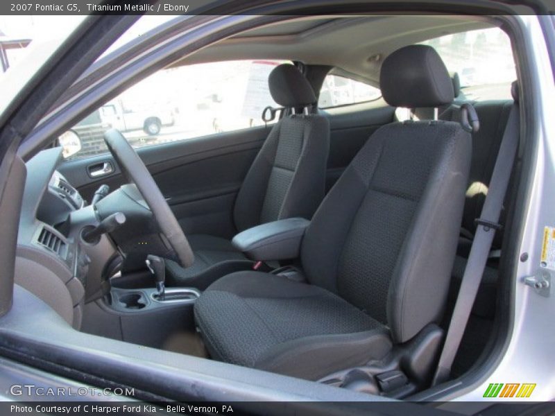 Titanium Metallic / Ebony 2007 Pontiac G5