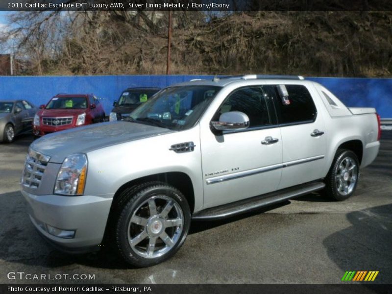 Front 3/4 View of 2011 Escalade EXT Luxury AWD