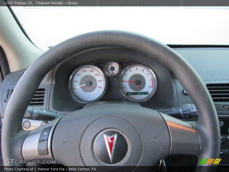 Titanium Metallic / Ebony 2007 Pontiac G5