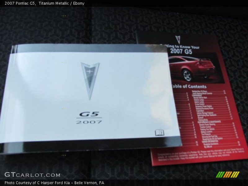 Titanium Metallic / Ebony 2007 Pontiac G5