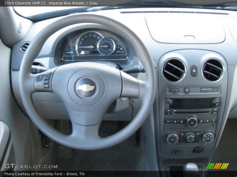 Imperial Blue Metallic / Gray 2009 Chevrolet HHR LT