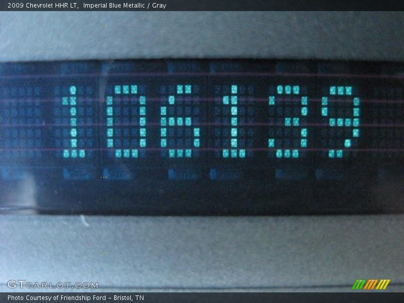 Imperial Blue Metallic / Gray 2009 Chevrolet HHR LT