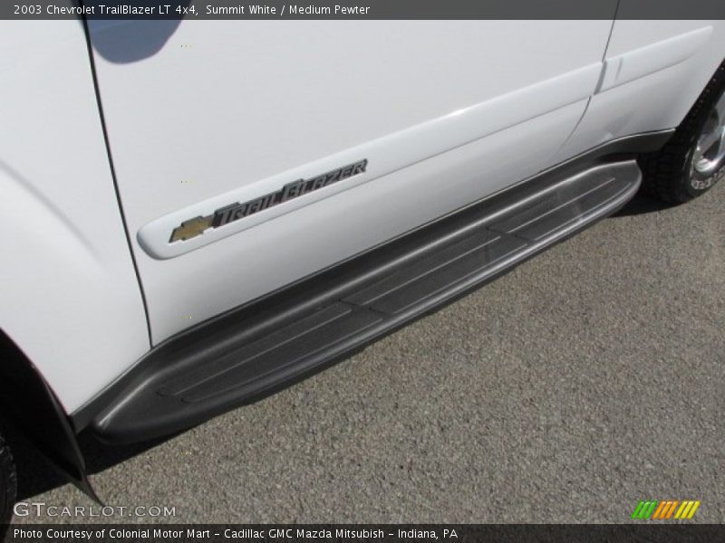 Summit White / Medium Pewter 2003 Chevrolet TrailBlazer LT 4x4