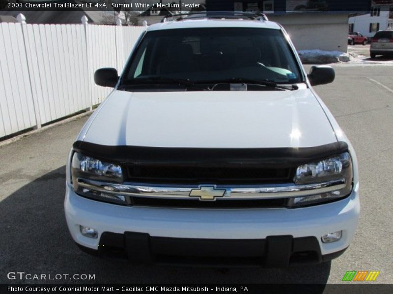 Summit White / Medium Pewter 2003 Chevrolet TrailBlazer LT 4x4