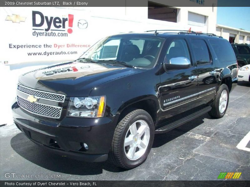 Black / Ebony 2009 Chevrolet Suburban LTZ
