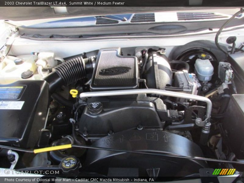 Summit White / Medium Pewter 2003 Chevrolet TrailBlazer LT 4x4