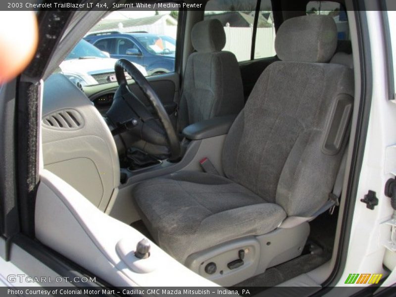 Summit White / Medium Pewter 2003 Chevrolet TrailBlazer LT 4x4