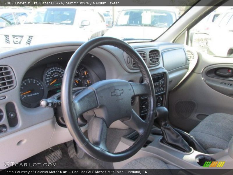 Summit White / Medium Pewter 2003 Chevrolet TrailBlazer LT 4x4