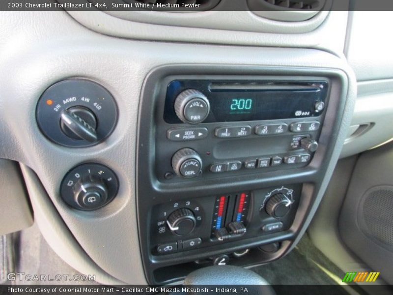 Summit White / Medium Pewter 2003 Chevrolet TrailBlazer LT 4x4