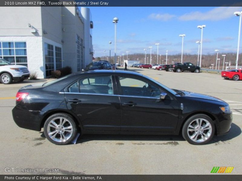 Tuxedo Black Metallic / Steel Gray 2010 Lincoln MKZ FWD