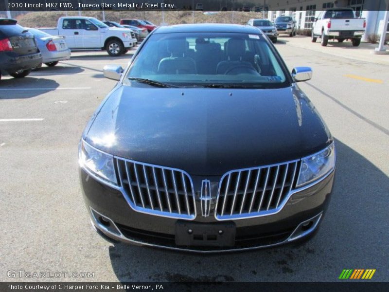 Tuxedo Black Metallic / Steel Gray 2010 Lincoln MKZ FWD