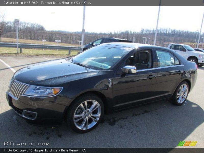 Tuxedo Black Metallic / Steel Gray 2010 Lincoln MKZ FWD