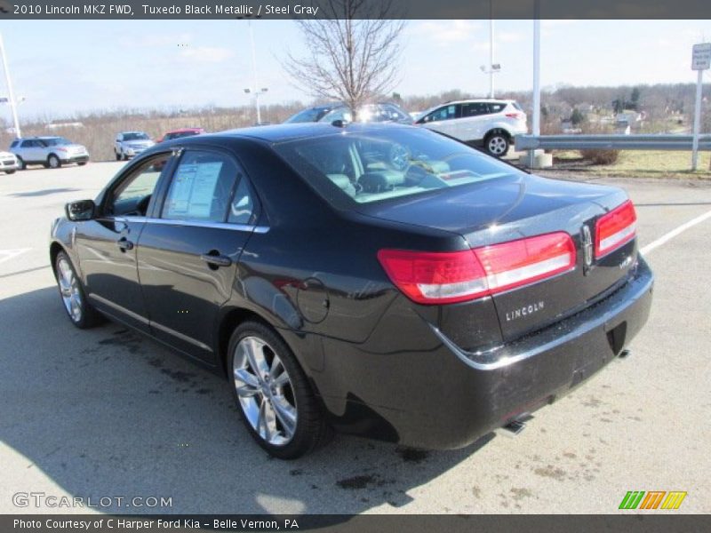 Tuxedo Black Metallic / Steel Gray 2010 Lincoln MKZ FWD