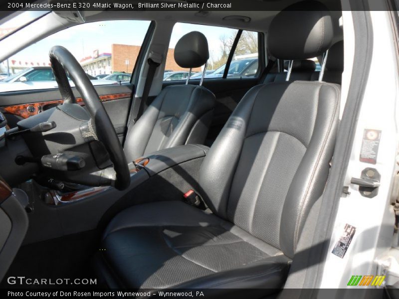 Front Seat of 2004 E 320 4Matic Wagon