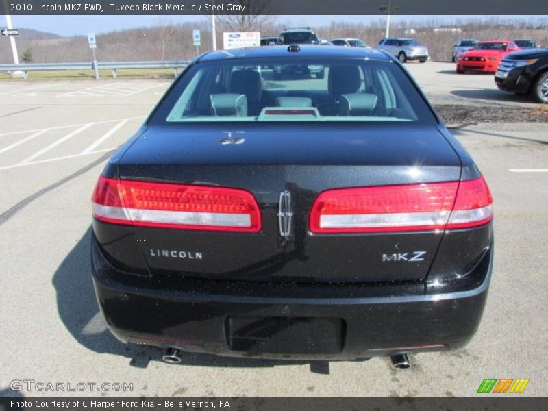 Tuxedo Black Metallic / Steel Gray 2010 Lincoln MKZ FWD