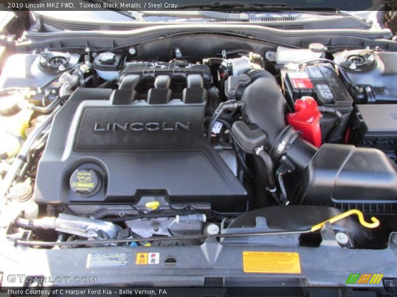 Tuxedo Black Metallic / Steel Gray 2010 Lincoln MKZ FWD