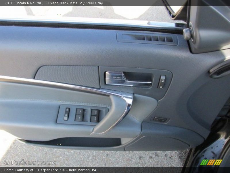 Tuxedo Black Metallic / Steel Gray 2010 Lincoln MKZ FWD