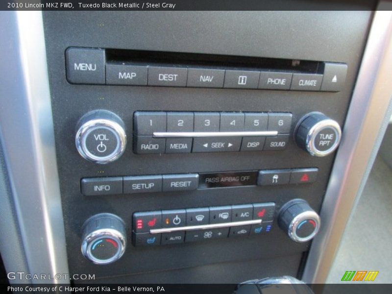 Tuxedo Black Metallic / Steel Gray 2010 Lincoln MKZ FWD