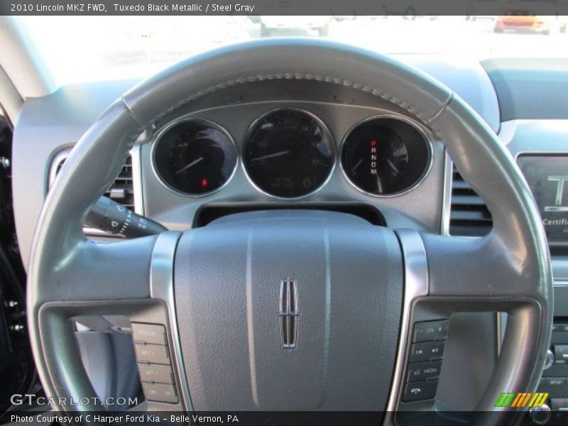 Tuxedo Black Metallic / Steel Gray 2010 Lincoln MKZ FWD