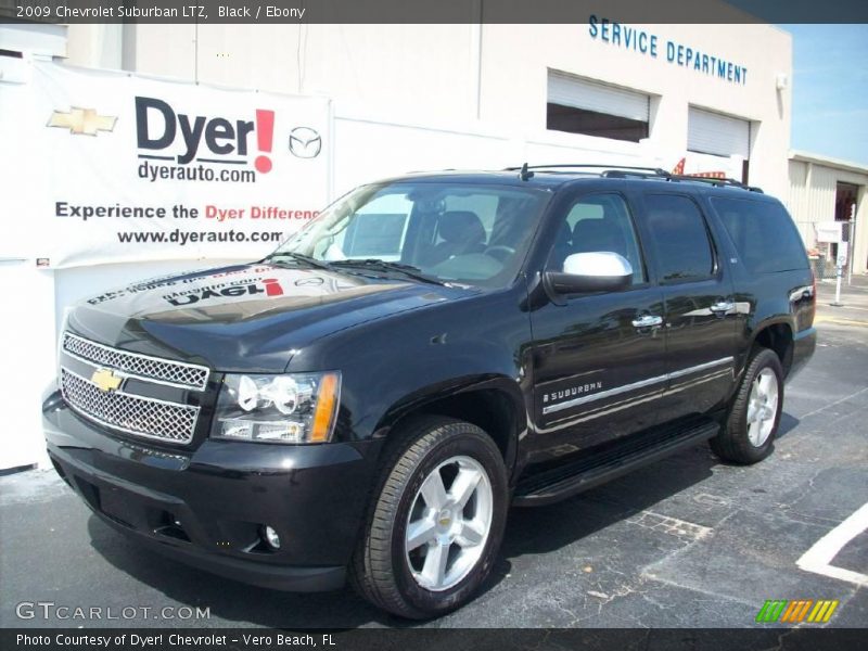 Black / Ebony 2009 Chevrolet Suburban LTZ