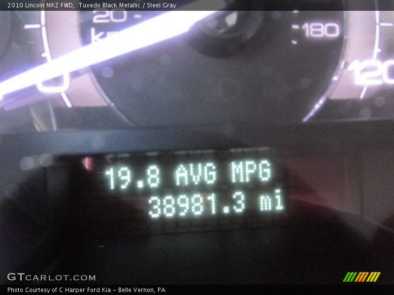 Tuxedo Black Metallic / Steel Gray 2010 Lincoln MKZ FWD