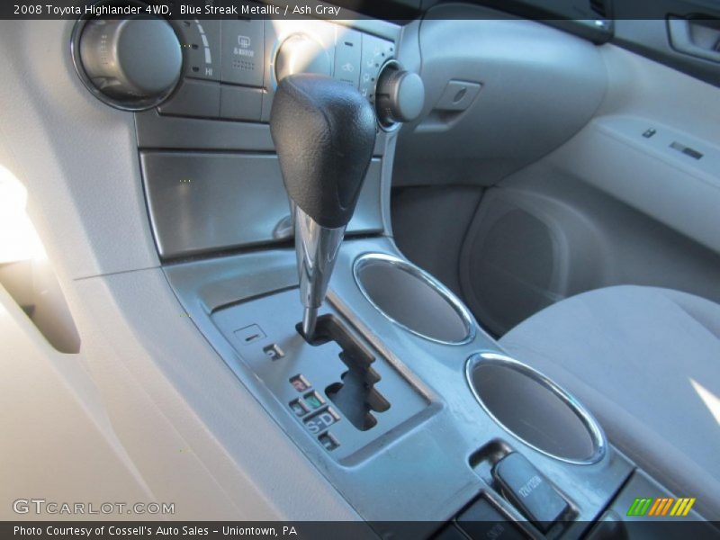Blue Streak Metallic / Ash Gray 2008 Toyota Highlander 4WD